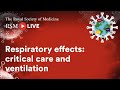 International COVID-19 Conference | Session 1: Respiratory effects
