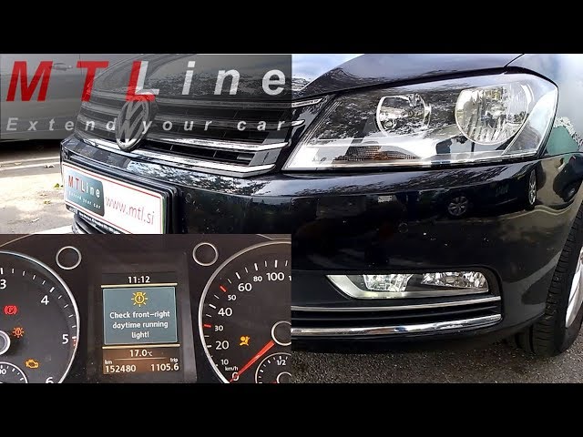 Vw passat b7 daytime running lights Clearance