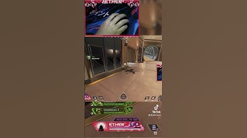 Watch how I 1v3 using MNK movement and Aim! #shorts #apexlegends #1v3 #lifeline #tapstrafe #