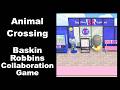 Japan Baskin Robbins 31 Flavors ACNH Collaboration Switch Game Content