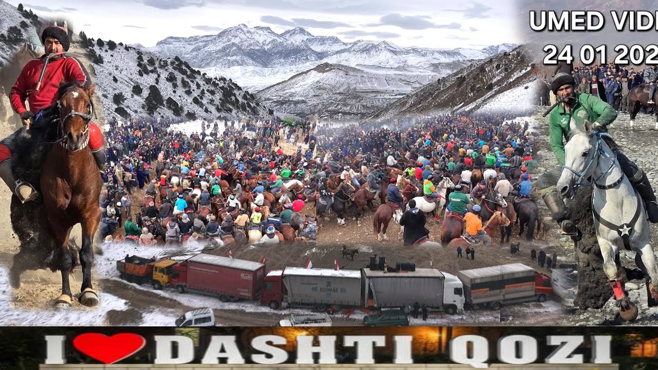 Бузкашии д Дашти Кози 24 01 2026 кисми 1 UMED VIDEO Tajikistan zarafshon 