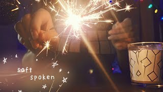 ASMR Sparklers or Fireworks | Packet & Glass Sounds, No Mouth Sounds, Trini Accent (Soft Spoken)