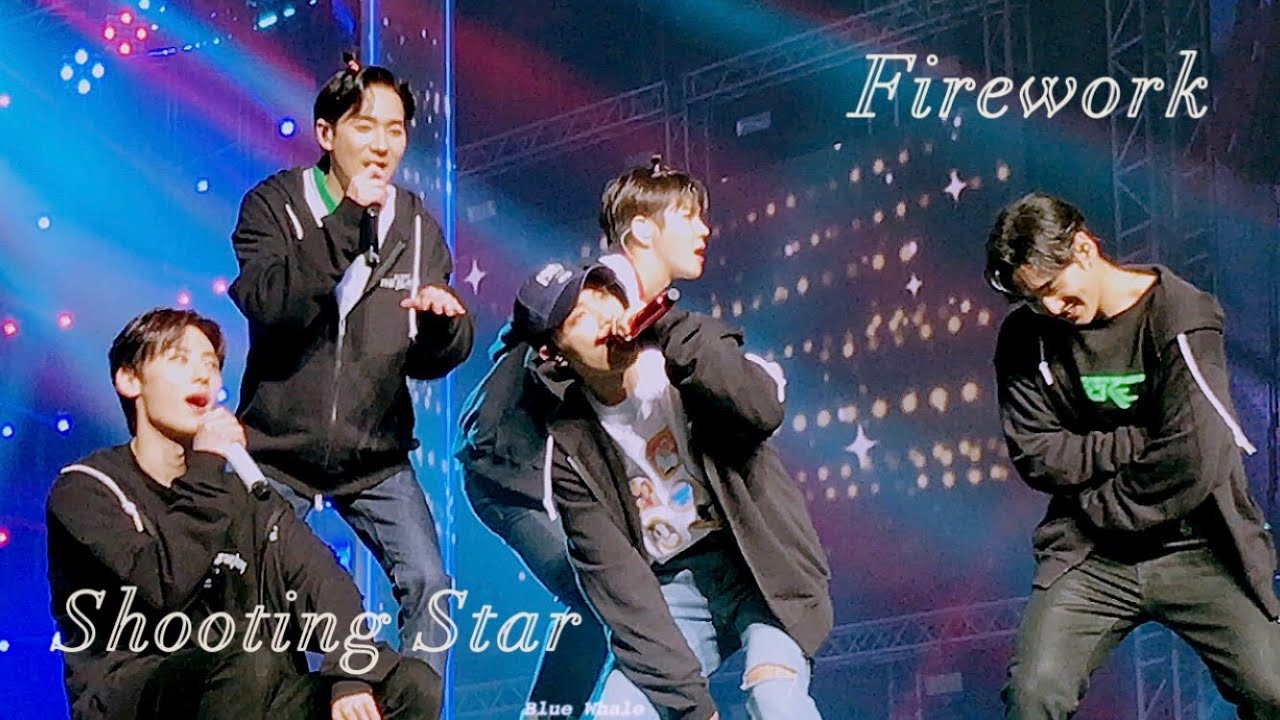 뉴이스트 THE BLACK 콘서트 | 잘봐 돌출 1열 직캠이다~ Firework, Shooting Star