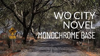 WO City △ Monochrome Base (Novel Visualization) | Military Desert Ambience 4K HDR 3h