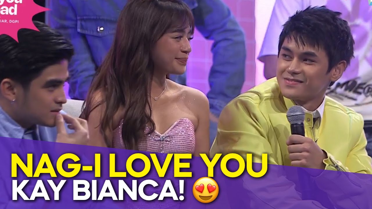 Will Ashley at Dustin Yu, nag-I love you kay Bianca de Vera sa media conference ng Love You So Bad