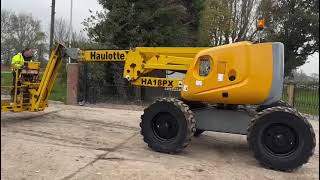 HAULOTTE HA18PX AIREL PLATFORM *18M REACH* C/W 4 WHEEL STEER