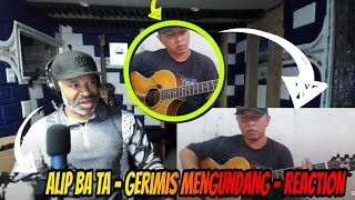 ALIP BA TA - Gerimis Mengundang - Slam COVER gitar - Producer Reaction