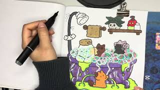 The Cleanest Ghost ๐ป๐ซง | Final Part โ Final Satisfying Halloween Coloring Reveal
