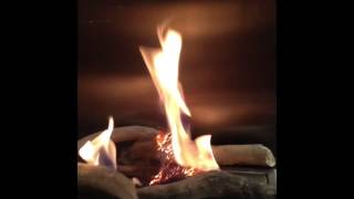 Glowing Fibres In Geo Flame By Bio Fires