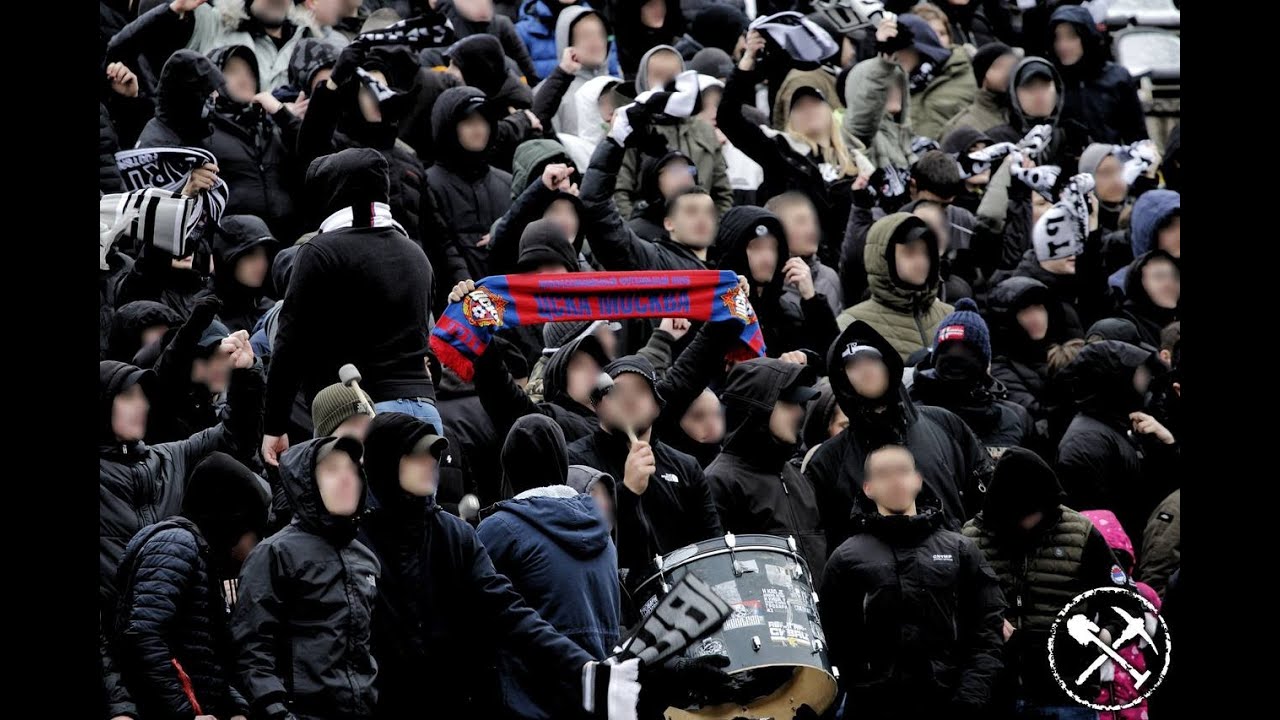 Гробари на ФК Партизан-ОФК Београд 15.02.2025.