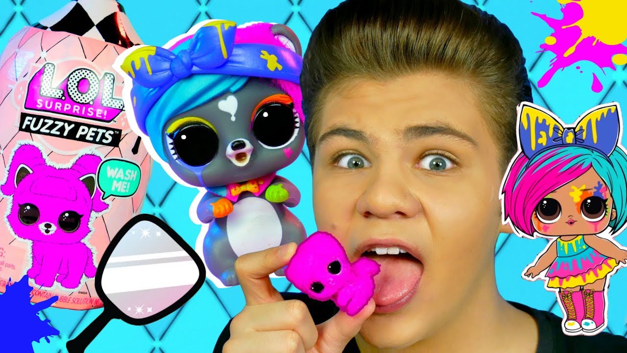 ПУШИСТИКИ FUZZY PETS! 😻 Hairgoals Makeover 5 серия LOL Surprise Питомцы ...