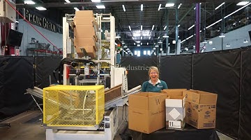 SWF Case Erector Bliss BF400V Demonstration