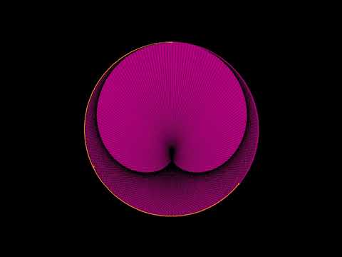 Cool Cardioid with color changing designed by python turtle.