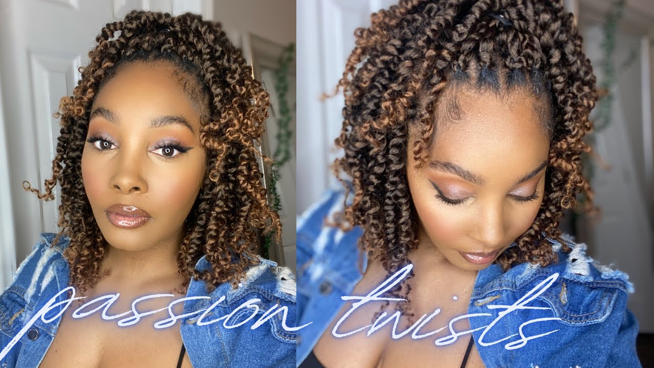 Afforadable 12 inch Passion Twists from Toyotress! - YouTube