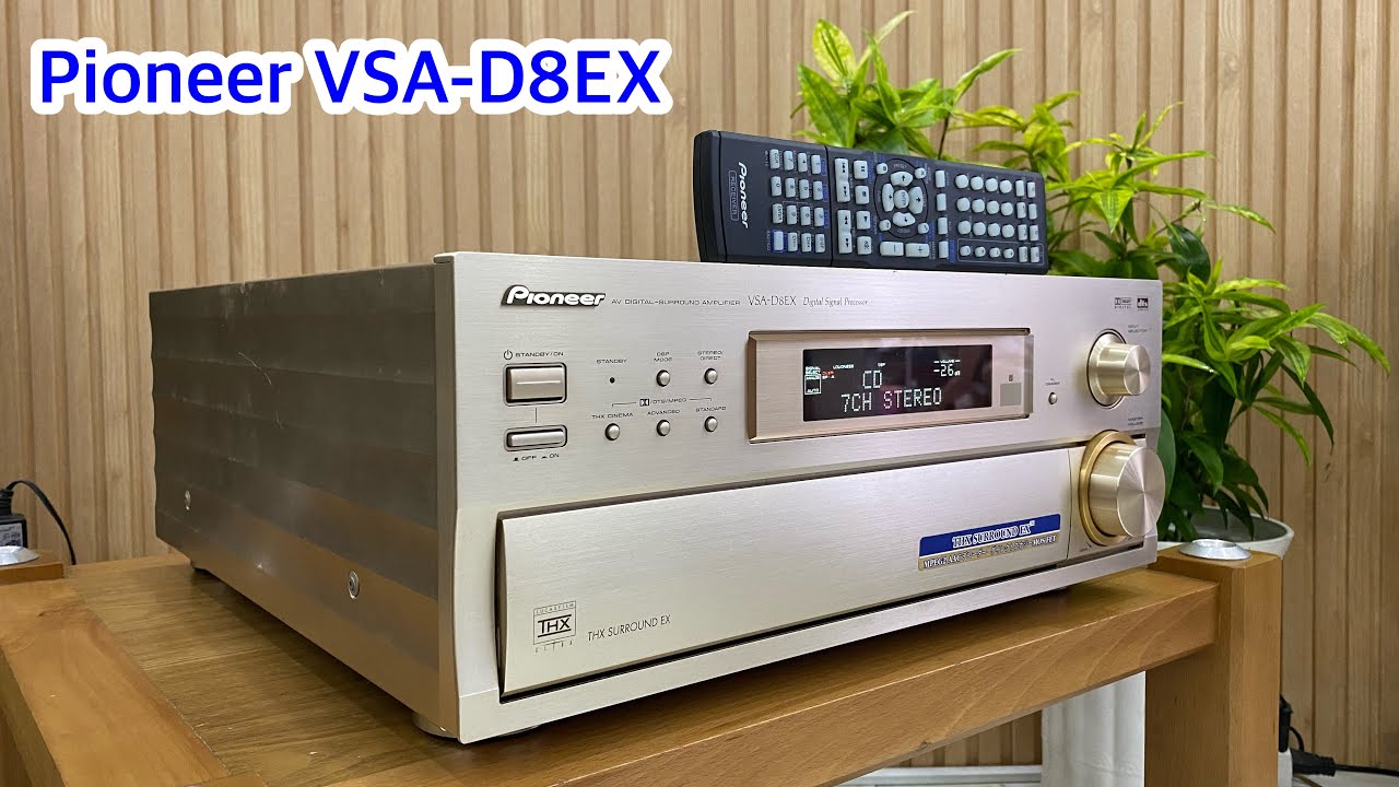 Pioneer VSA-D8EX User Manual and Installation - YouTube
