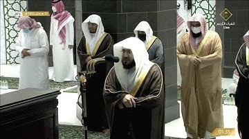 صلاة التهجد ليلة 22 رمضان 1442هـ الشيخ بندر بليلة من سورة الفرقان