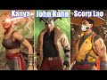 MK1 Fused Character Timeline Versions - Mortal Kombat 1