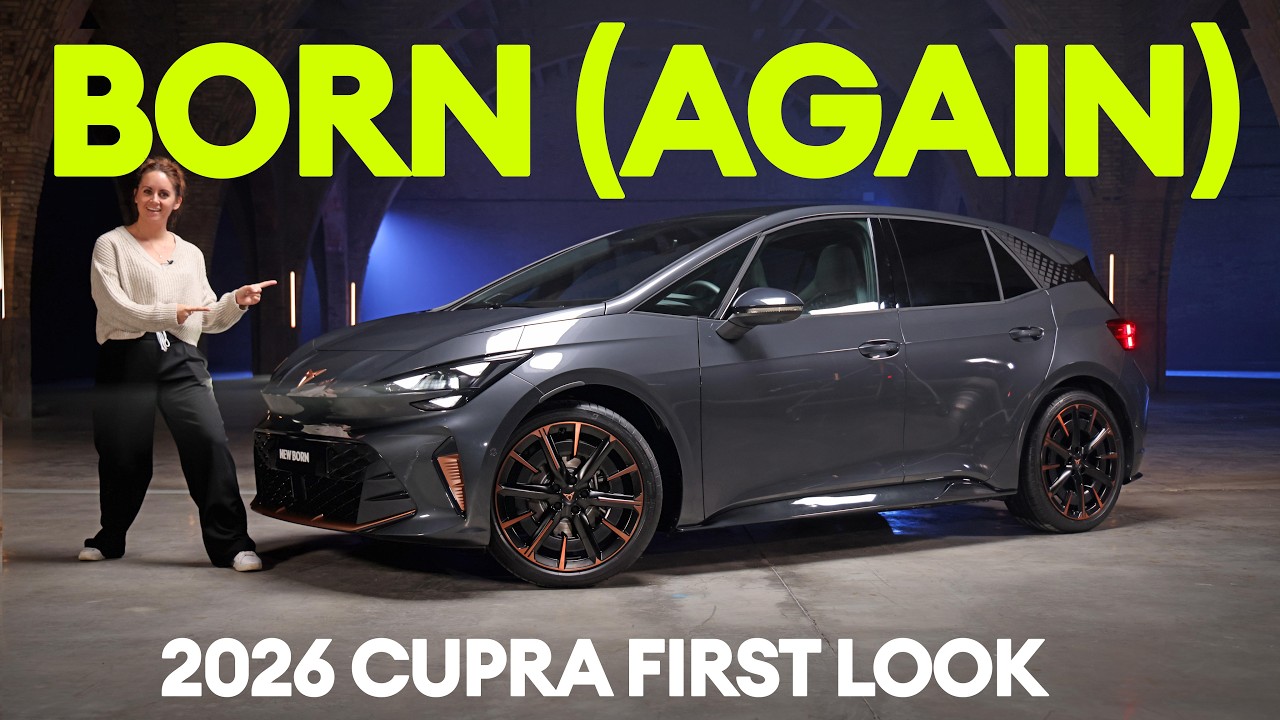 2026 Cupra Born facelift FIRST LOOK | Still one of the best EVs?