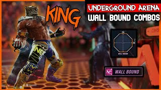 TEKKEN 8 ~ King Wall Bound Combos ~ DARK ARENA