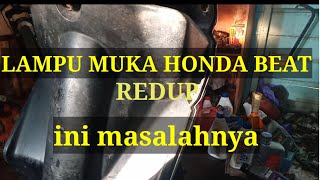 Mengatasi Lampu Beat FI kurang Terang Part 3 || Sukaa Ngoprekk