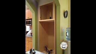 Woodworking : Built in Wall Oven Cabinet // How To Part 1