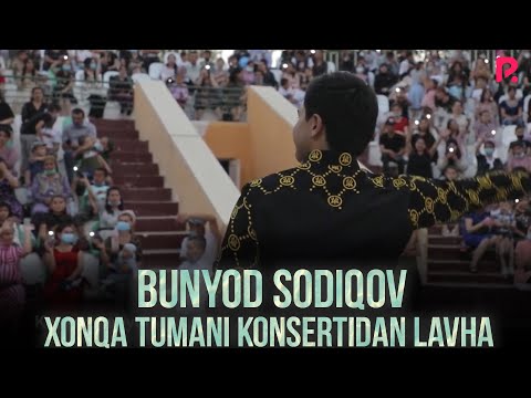 Bunyodbek Sodiqov - Xonqa tumanidagi konsert dasturidan lavha