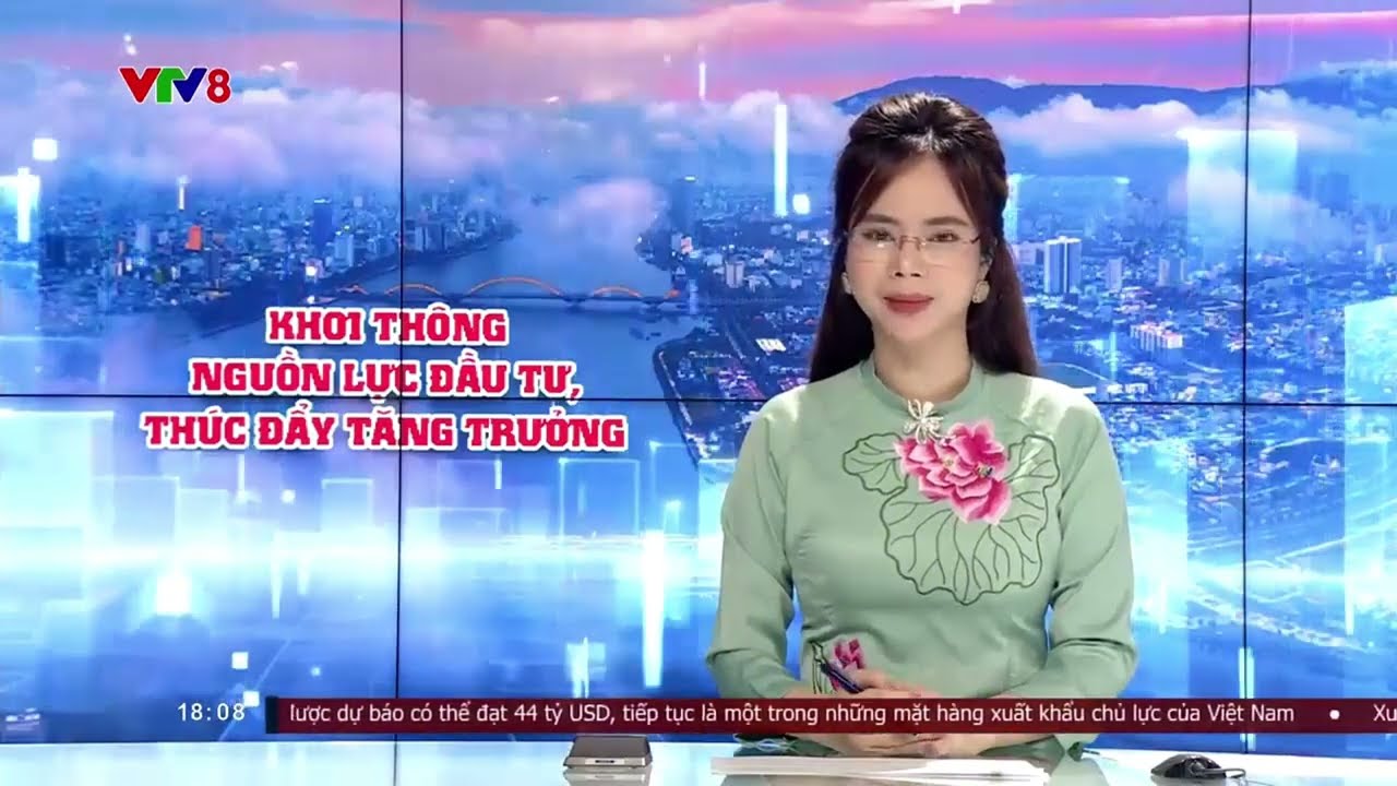 Outline Video VTV8 Đà Nẵng khơi thông nguồn lực - thu hút đầu tư - Thời sự 11 2024