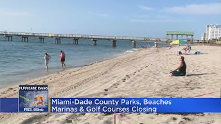 Miami-Dade Closing Beaches, Parks Ahead Of Hurricane Isaias