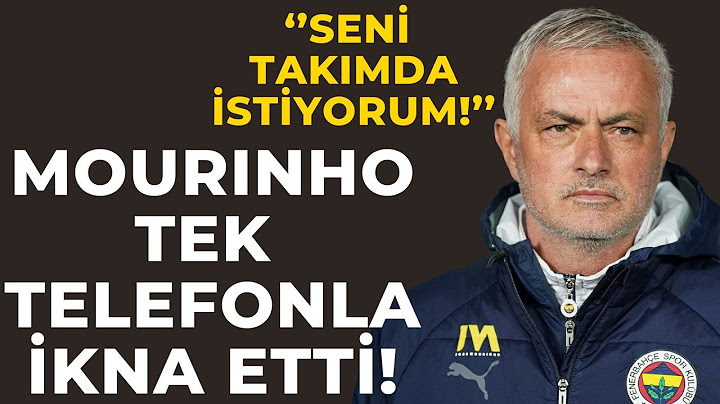Mourinho Fenerbahçe’ye Yıldız Yağdırıyor! Kimse Bu Transferi Beklemiyordu!