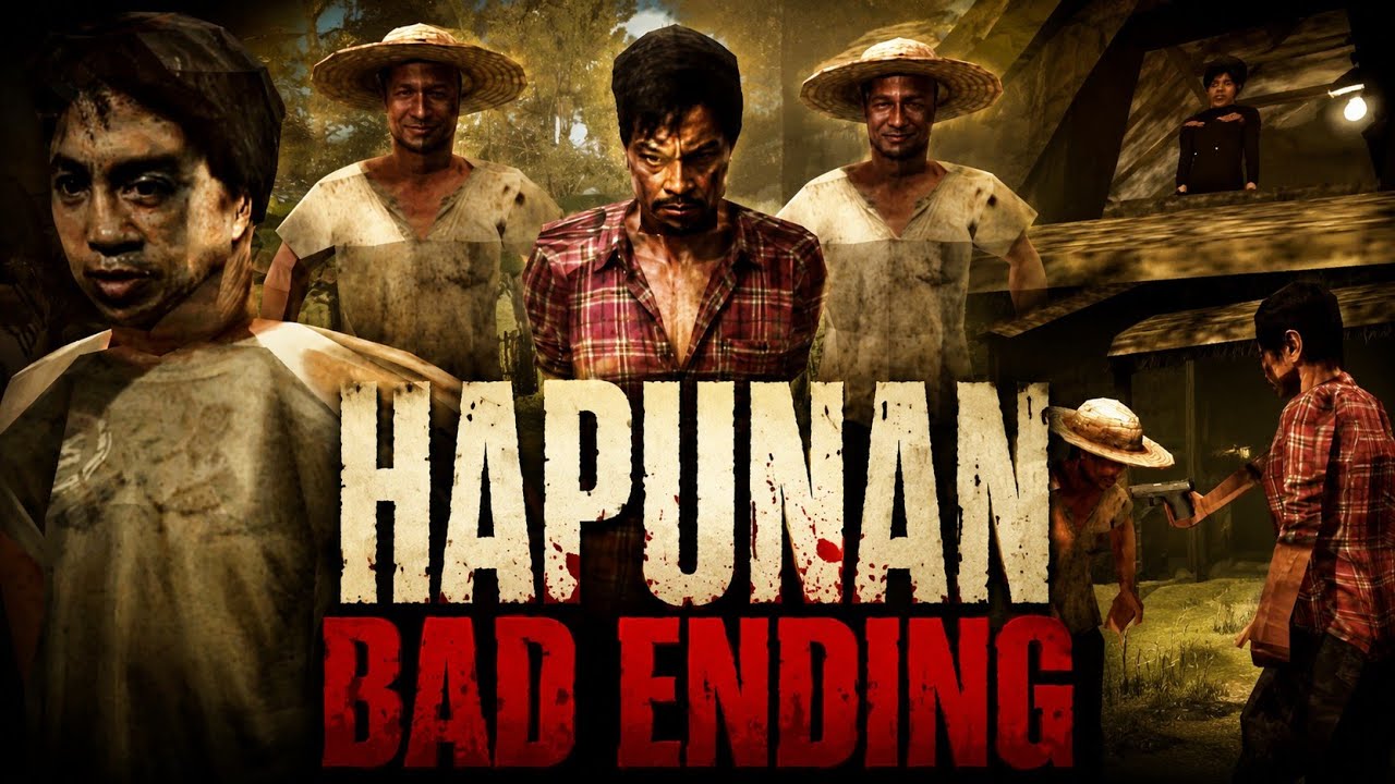 HAPUNAN Remastered BAD ENDING Full Gameplay | Hapunan Horror Game Inspired by Filipino Culture