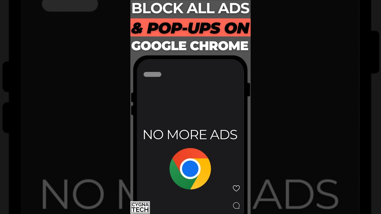 How To Block All Ads/ Pop-Ups On Google Chrome While Browsing