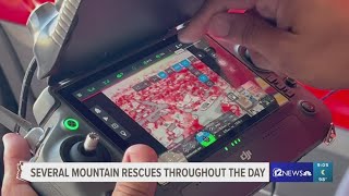 Several hikers rescued on Valley trails