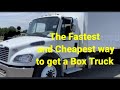 Here's the Cheapest way to Buy a Box Truck