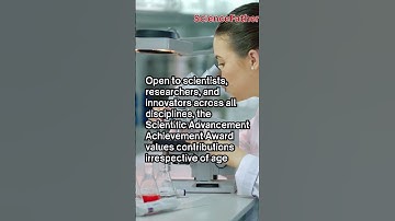 International Research Awards on New Science Inventions | Scientific Advancement Achievement Award