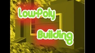 Blender 2.80 Low Poly One Story Building: Baltimore screenshot 5