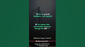 Balance Begins Within 🤖 | RobotDiva Tip of the Week | IMU & Inner Awareness