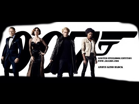 James Bond 007 - Skyfall limitierte Steelbook Edition Blu-ray unboxing