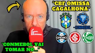 COMENTÁRIO FABIANO BALDASSO CBF E CONMEBOL EMITE NOTA