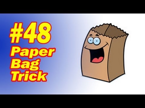 Paper Bag Trick - Transform Objects -  Easy To Learn - Fun Beginner Magic