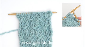 How to knit a smock pattern
