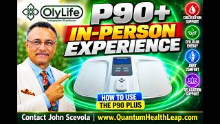 OlyLife P90  In-Person PEMF Experience | Universal Full Body Effect Wellness Technology