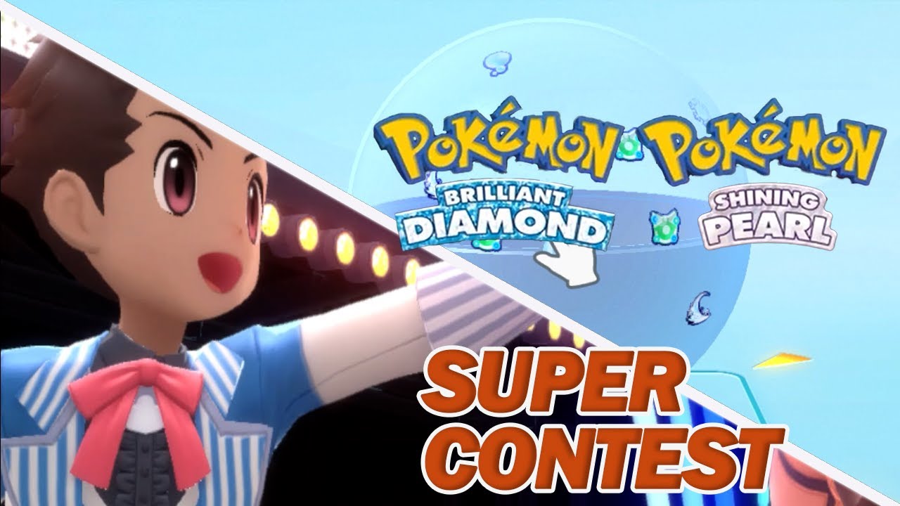 Pokemon BDSP Super Contest YouTube