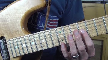 Dave Brons- String Skipping and Tapping Arpeggios- Muting