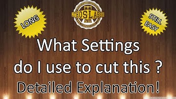 What Glowforge Material Cut Settings to use EXPLAINED