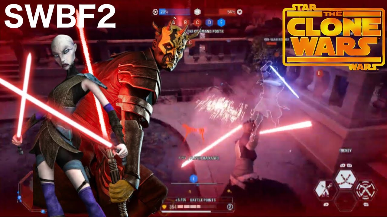 The Godly MOD Returns: Clone Wars Set!! Ventress & Savage [SWBF2