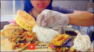 ASMR MUKBANG Indonesian Food ?? Menu Terenak Nasi Balado Terong ? Oseng Tahu Tempe Pedas NO TALKING