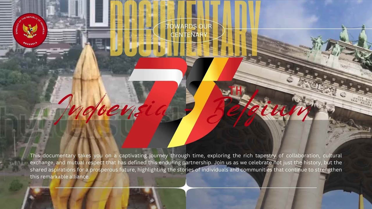 🇮🇩🤝🇧🇪 75 Years of Friendship: Indonesia & Belgium