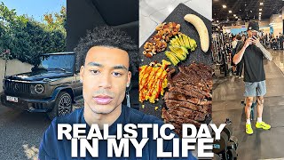 REALISTIC DAY IN MY LIFE | productive morning routine, fitness, healthy habits, hygiene essentials