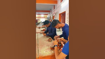 motor winding ITI practical classes #youtubeshorts #experiment