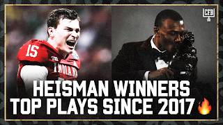 Best Heisman Plays Since 2017 🏆 | College Football Highlights